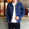 Men's Denim Jacket - Couple Motorcycle Jacket for Stylish Rides - Image 2