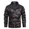 Men's Leather Jacket - Classic, Durable, and Timeless Outerwear