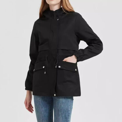 Women’s Casual Thickened Mid-Length Overcoat